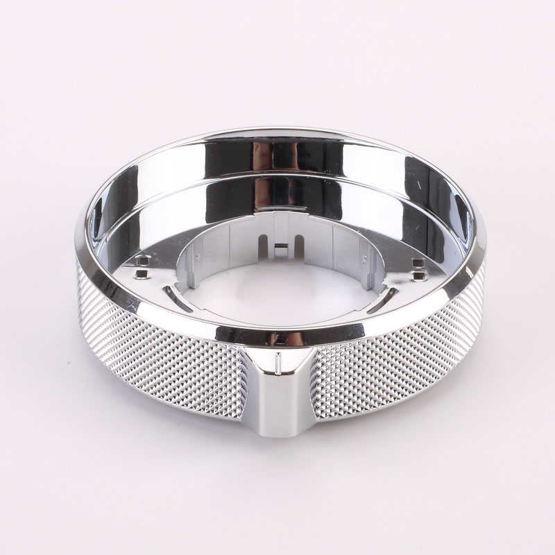 Knurled Ring with brigt chrome