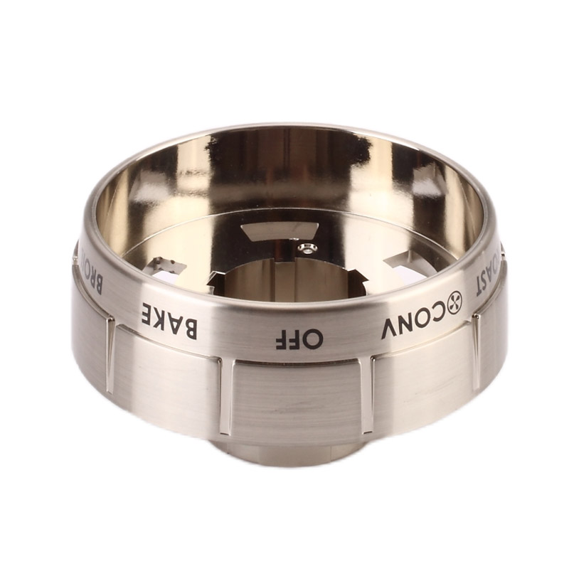 Electroplatig oven bezel cover